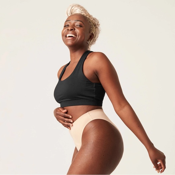 Modibodi Recycled Seamfree Hi-Leg Cheeky Period Panty XS NEW - Picture 2 of 6